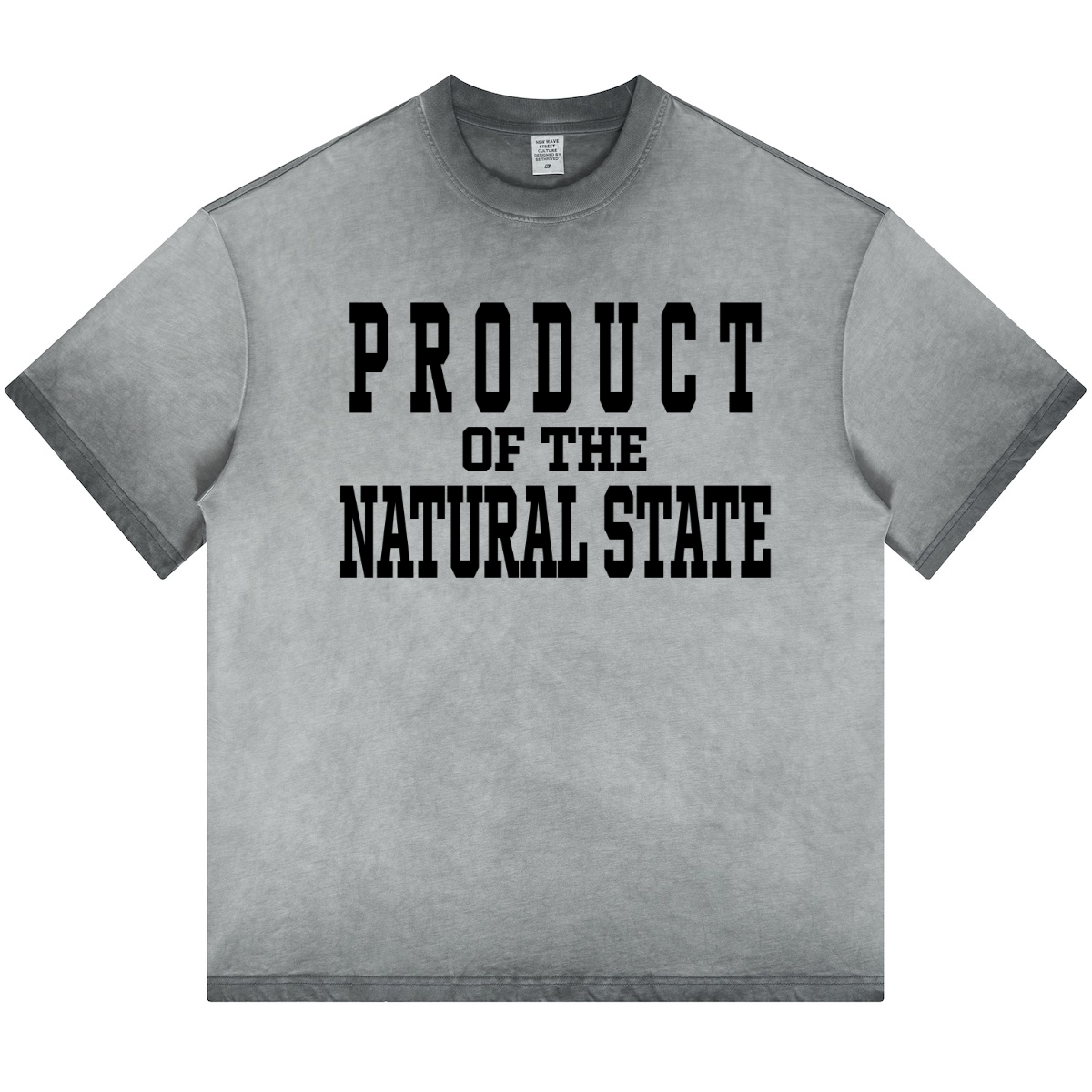 Blue Natural State Spring Water Tee