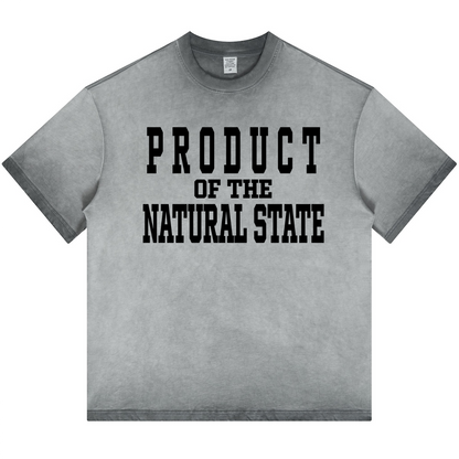 Blue Natural State Spring Water Tee