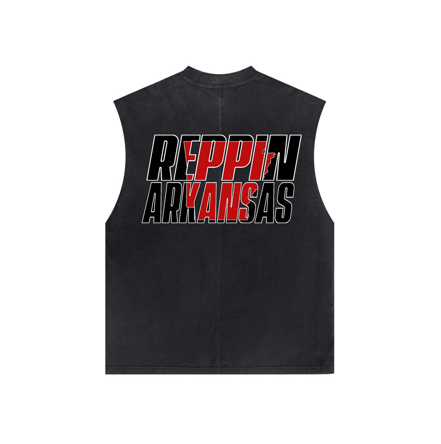 The neck of the Woodz Tank Top