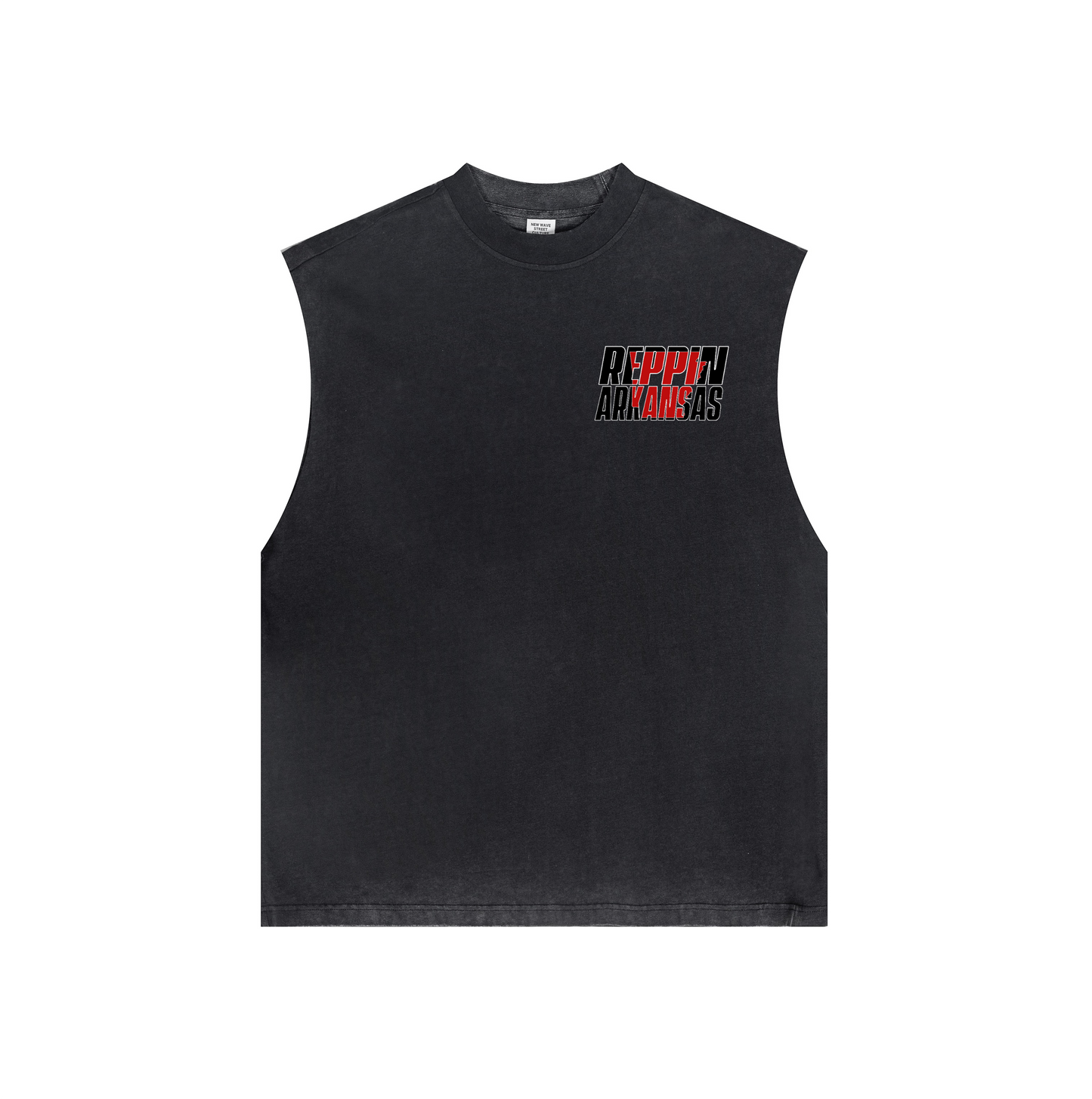 The neck of the Woodz Tank Top