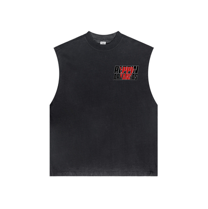 The neck of the Woodz Tank Top