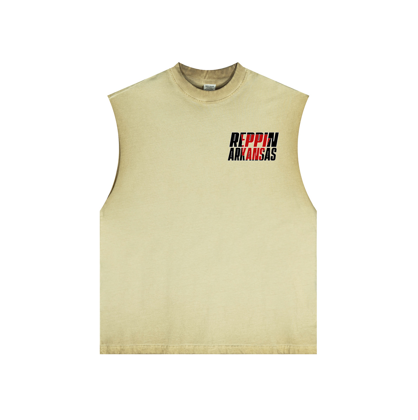 The neck of the Woodz Tank Top