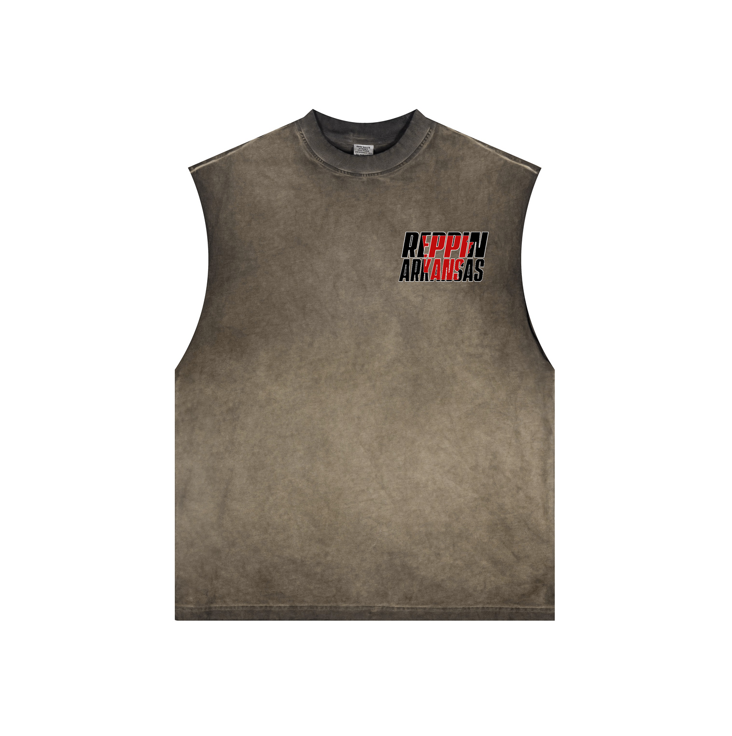 The neck of the Woodz Tank Top