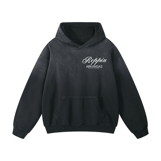 Reppin Arkansas Fade Away Hoodie