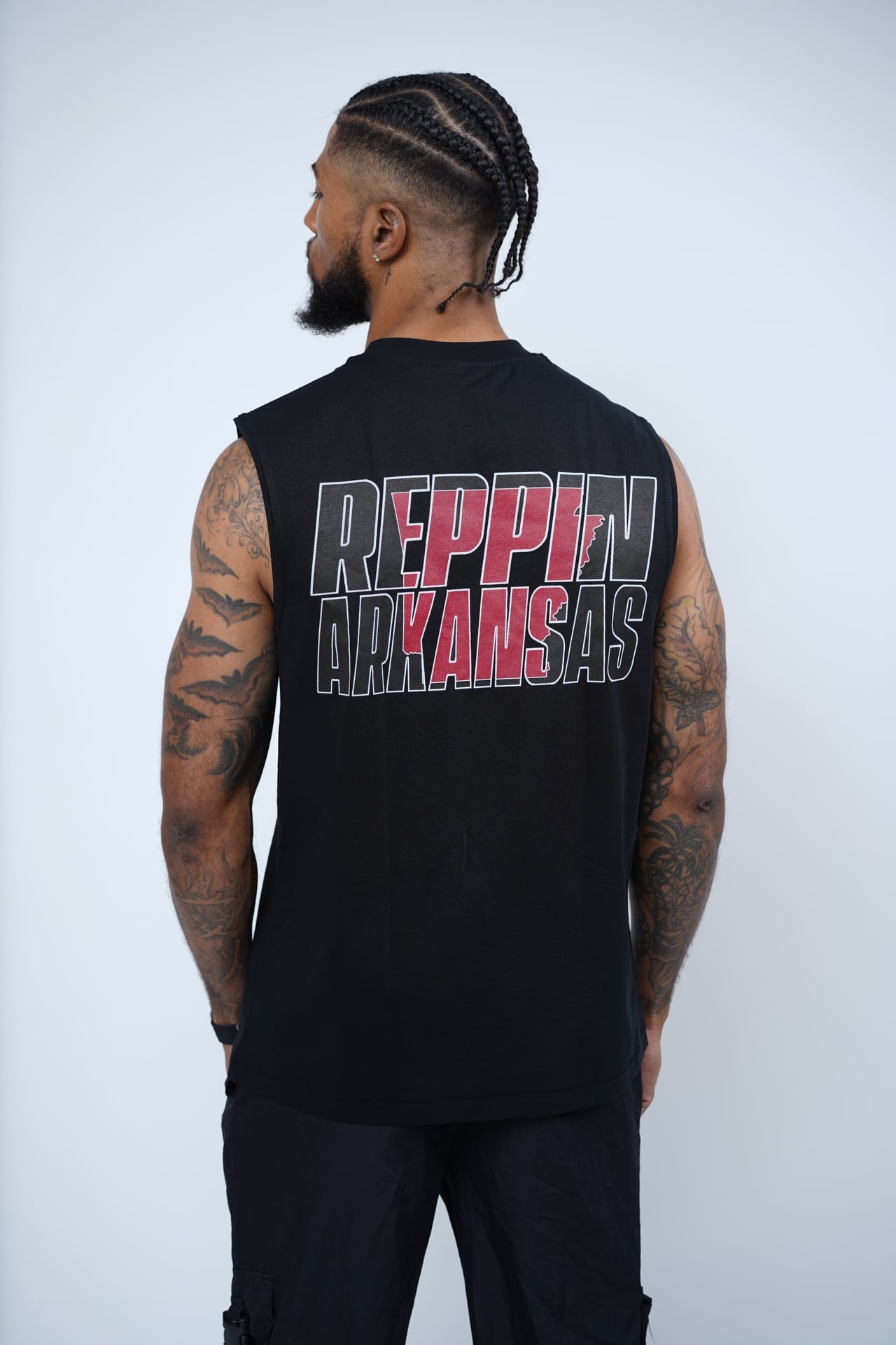 The neck of the Woodz Tank Top