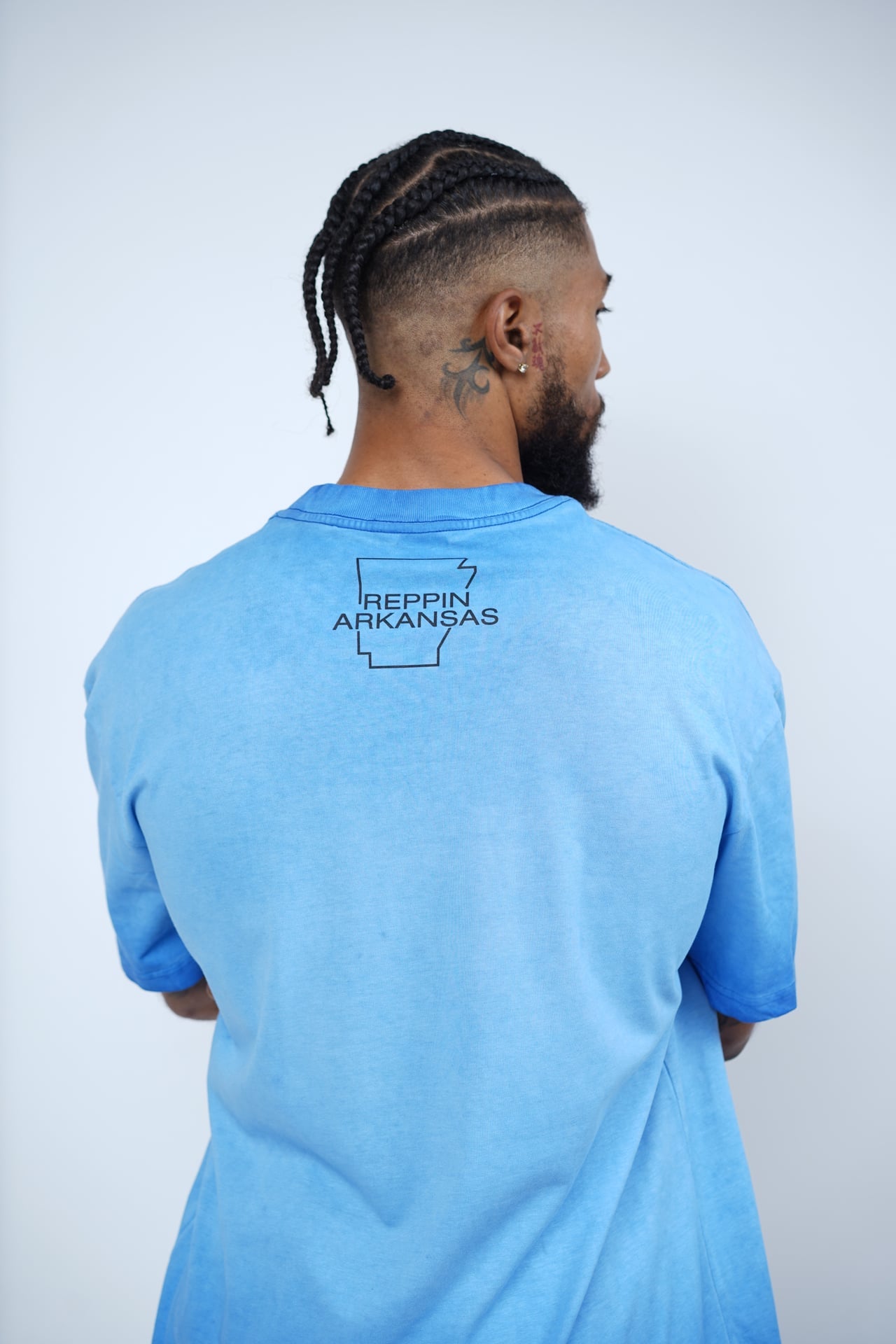 Blue Natural State Spring Water Tee