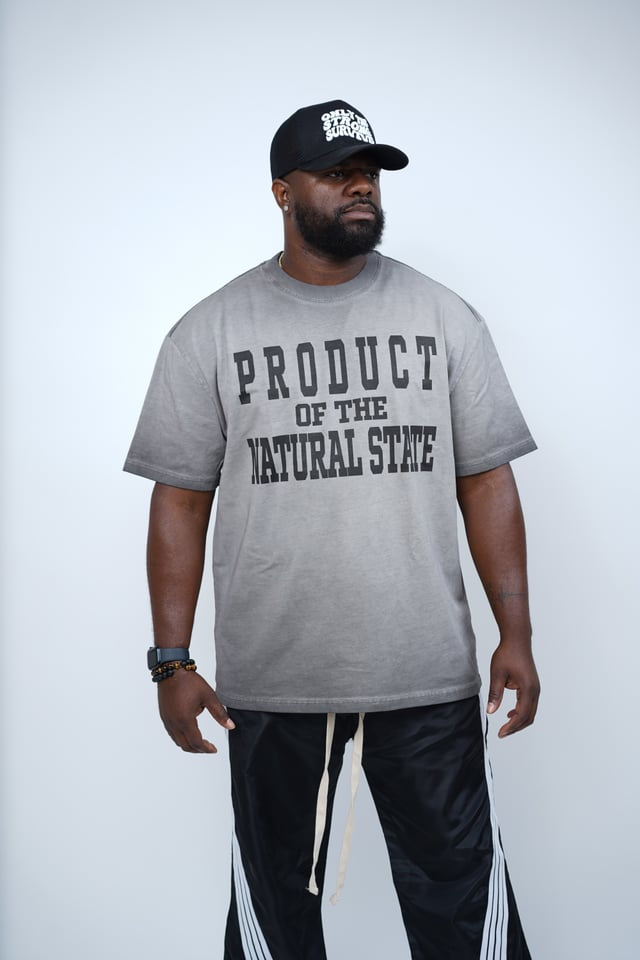 Blue Natural State Spring Water Tee