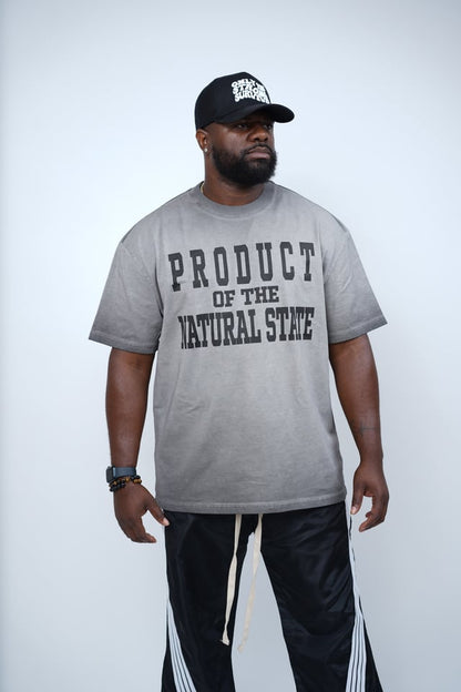 Blue Natural State Spring Water Tee